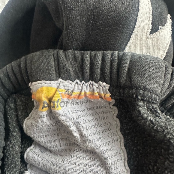 Aviator Nation Bolt Stitch Repeat Sweatpants in Black - Picture 5 of 5